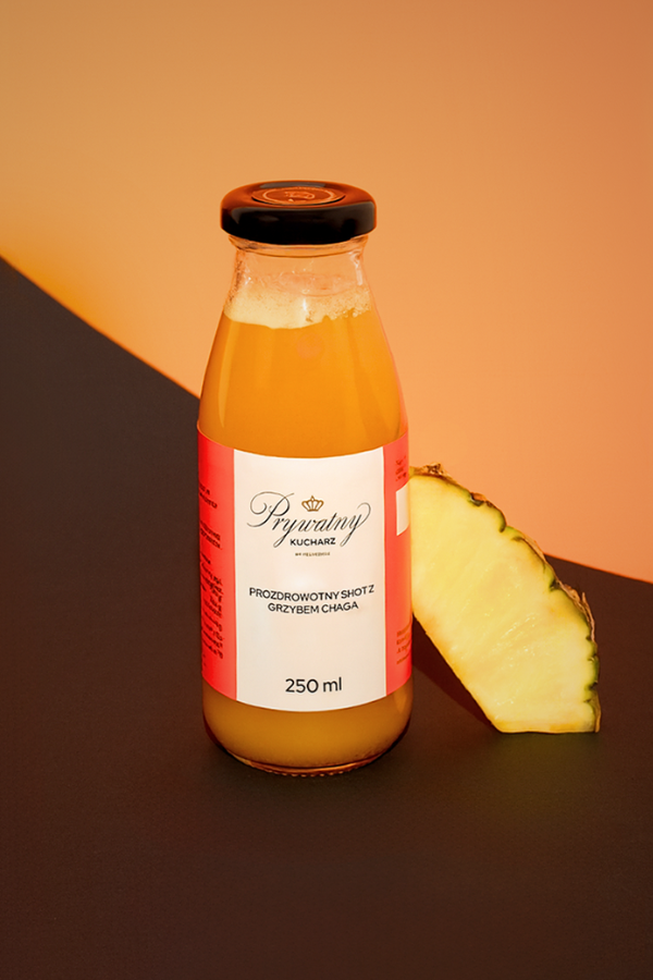 shot z grzybem chaga i ananasem 250
